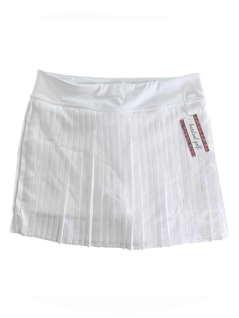 Barstool Golf Women's White Pleated Golf Tennis Skort NWT Size M - Picture 3 of 6